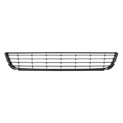 Bumper Cover Grille Front Black CAPA for Volkswagen Golf Jetta