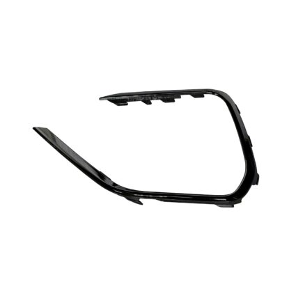 Bumper Cover Molding Front Left Black for Volkswagen Atlas Highline SEL R-Line SEL Premium R-Line SEL R-Line Black 2022–2023