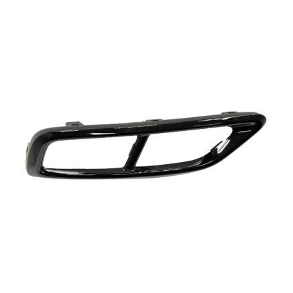 Bumper Cover Molding Rear Left Tailpipe Trim for Volkswagen Tiguan SE R-Line Black Comfortline R-Line Black 2022–2024