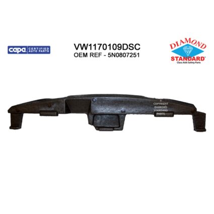 Bumper Impact Absorber Rear CAPA for Volkswagen Tiguan Tiguan Limited