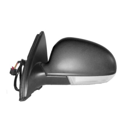 Door Mirror Assembly Left Power Heated w/Signal Lamp w/o Puddle Lamp for Volkswagen Jetta 2005–2010