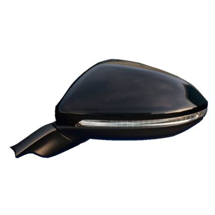 Door Mirror Assembly Left Power Heated w/Cover for Volkswagen Golf 2015