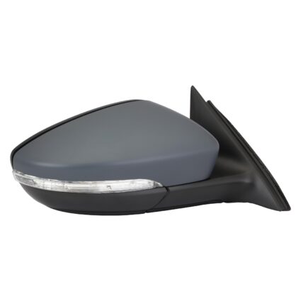Door Mirror Assembly Right Heated w/o BLIS w/Memory Power-Folding w/Cover for Volkswagen Passat 2016–2020