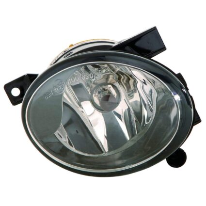 Fog Light Assembly Right w/Lens Shield CAPA for Volkswagen Golf Jetta