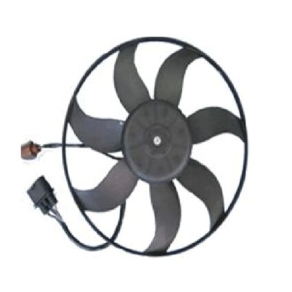 Engine Cooling Fan Assembly Left Seimans Brand for Audi A3 TT Quattro Volkswagen Beetle CC Eos Golf GTI Jetta Passat Rabbit Tiguan Tiguan Limited
