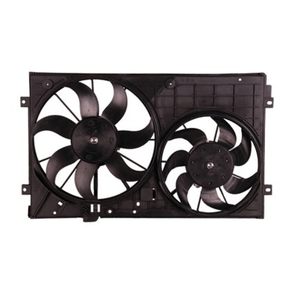 A/C Condenser Fan Assembly Motor/Blade/Shroud Assembly for Volkswagen Rabbit 2006–2009