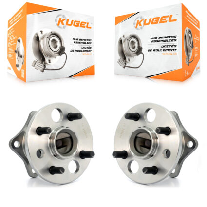 Rear Wheel Bearing And Hub Assembly Pair For Toyota Corolla Prizm Chevrolet Geo Non-ABS K70-100561
