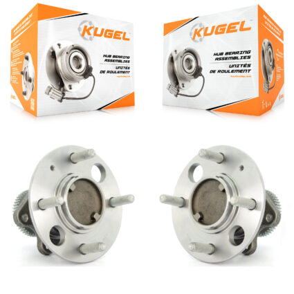 Rear Wheel Bearing And Hub Assembly Pair For Hyundai Sonata Kia Optima Magentis Non-ABS K70-100594
