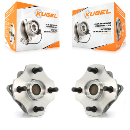 Rear Wheel Bearing And Hub Assembly Pair For 2000-2005 Toyota Echo Non-ABS K70-100603