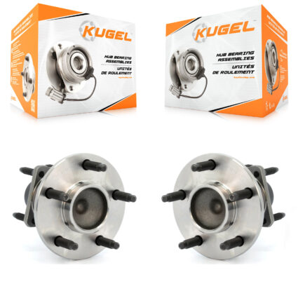 Rear Wheel Bearing And Hub Assembly Pair For Chevrolet Cobalt Pontiac G5 Saturn Ion HHR K70-100618