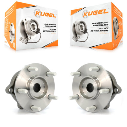 Rear Wheel Bearing And Hub Assembly Pair For Mitsubishi Endeavor AWD K70-100638