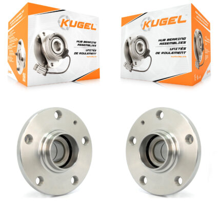 Rear Wheel Bearing Hub Assembly Pair For Volkswagen Jetta Tiguan Passat Golf Beetle Audi K70-100655