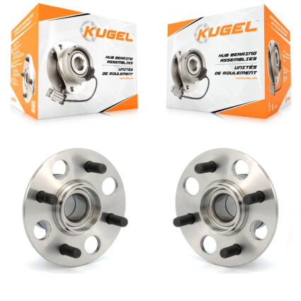 Rear Wheel Bearing And Hub Assembly Pair For Honda Fit Insight K70-100658