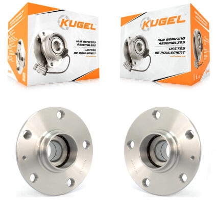 Rear Wheel Bearing Hub Assembly Pair For Volkswagen Jetta Golf GTI SportWagen Rabbit Audi K70-100671