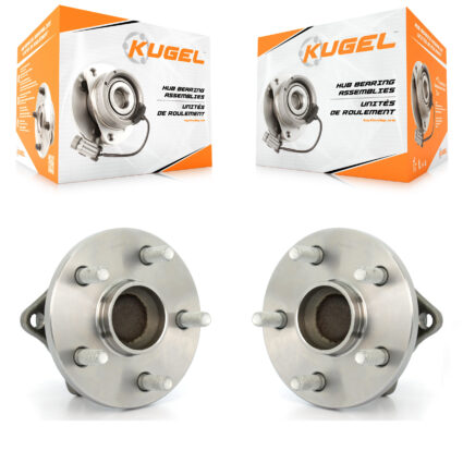 Rear Wheel Bearing And Hub Assembly Pair For Toyota Corolla Matrix Pontiac Vibe K70-100713