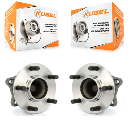 Rear Wheel Bearing And Hub Assembly Pair For 2009-2013 Mazda 6 K70-100716