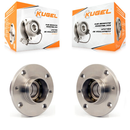 Rear Wheel Bearing And Hub Assembly Pair For Fiat 500 K70-100741
