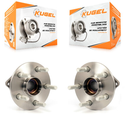 Rear Wheel Bearing And Hub Assembly Pair For 2003-2006 Toyota Matrix Pontiac Vibe AWD K70-100757