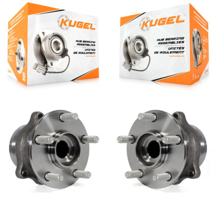 Rear Wheel Bearing And Hub Assembly Pair For Subaru Crosstrek Impreza Forester XV K70-100758