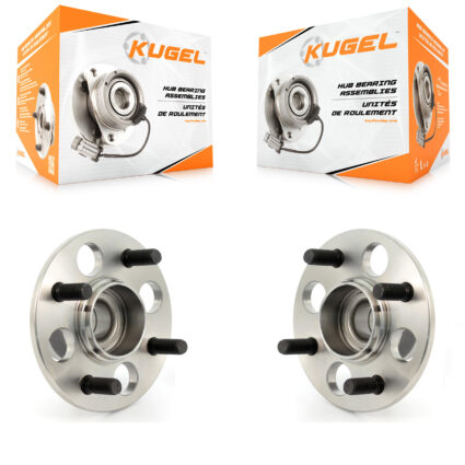 Rear Wheel Bearing And Hub Assembly Pair For Honda Civic Acura EL del Sol CRX Wagovan K70-100764