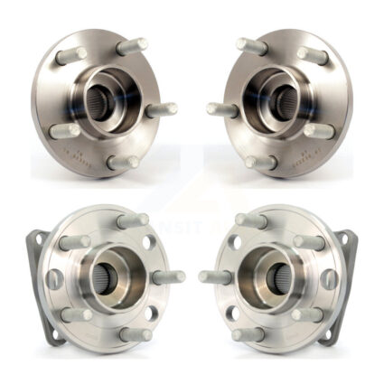 Front Rear Wheel Bearing & Hub Assembly Kit For 2005-2010 Volvo S40 V50 AWD K70-101240