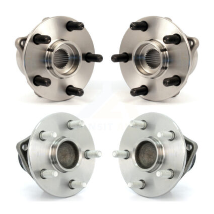 Front Rear Wheel Bearing & Hub Assembly Kit For 2004-2009 Toyota Prius K70-101254