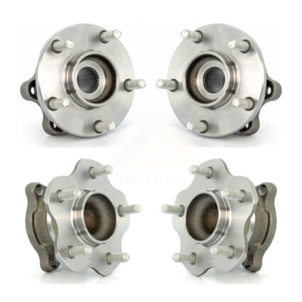 Front Rear Wheel Bearing & Hub Assembly Kit For 2004-2009 Nissan Quest K70-101277