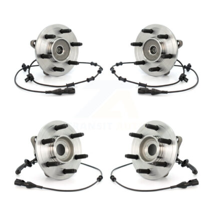 Front Rear Wheel Bearing & Hub Assembly Kit For Ford Expedition Lincoln Navigator K70-101290