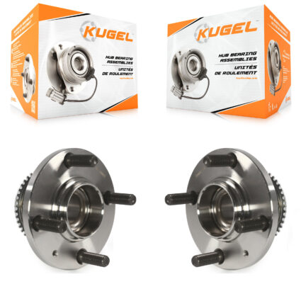 Rear Wheel Bearing And Hub Assembly Pair For 2002-2007 Mitsubishi Lancer ES K70-101368