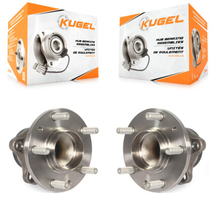 Rear Wheel Bearing And Hub Assembly Pair For 2007-2015 Mazda CX-9 FWD K70-101375