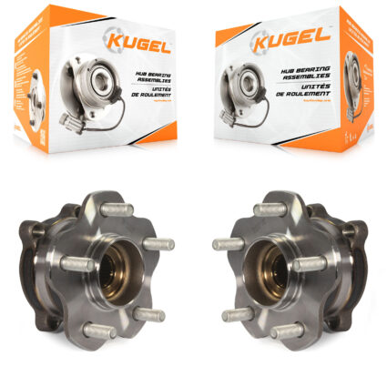 Rear Wheel Bearing Hub Assembly Pair For Nissan Murano Pathfinder INFINITI QX60 JX35 M35 K70-101384