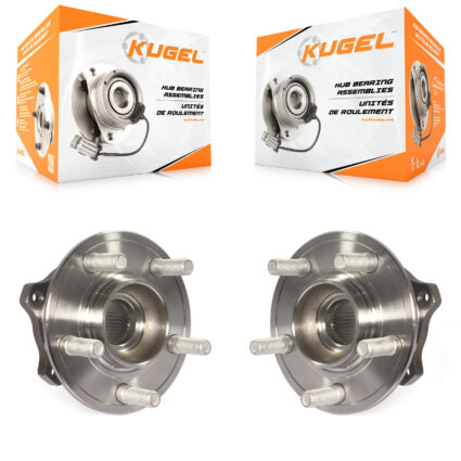 Rear Wheel Bearing Hub Assembly Pair For 2015-2023 Dodge Charger Challenger Chrysler 300 K70-101387