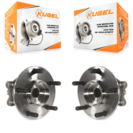 Rear Wheel Bearing And Hub Assembly Pair For Mitsubishi RVR Outlander Eclipse Cross PHEV K70-101390