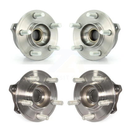 Front Rear Wheel Bearing & Hub Assembly Kit For Dodge Charger Chrysler 300 Challenger AWD K70-101425
