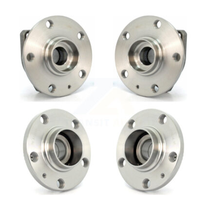Front Rear Wheel Bearing & Hub Assembly Kit For 2007-2009 Volkswagen Golf City K70-101446