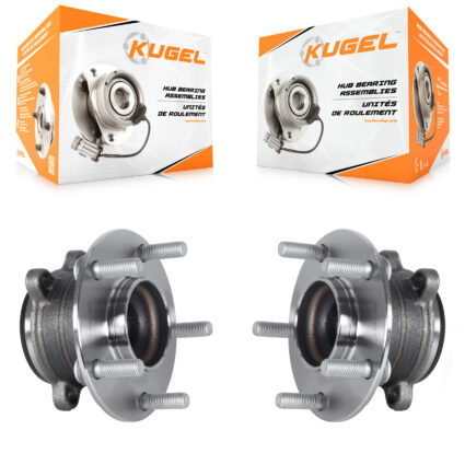 Rear Wheel Bearing And Hub Assembly Pair For Mazda 3 Sport Vehicles Manufactured In Japan K70-101503