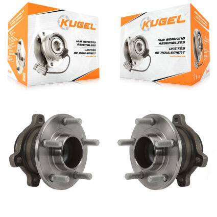 Rear Wheel Bearing And Hub Assembly Pair For 2014-2018 Ford Transit Connect K70-101504