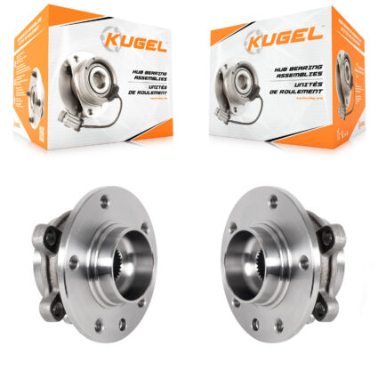 Rear Wheel Bearing And Hub Assembly Pair For Jeep Compass Renegade Fiat 500X K70-101780