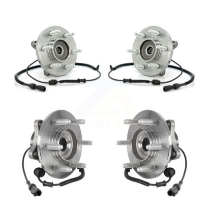 Front Rear Wheel Bearing & Hub Assembly Kit For Ford Expedition Lincoln Navigator K70-101853