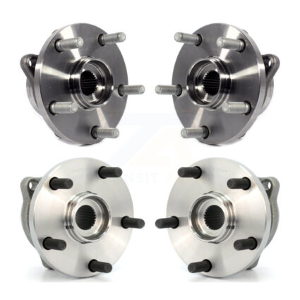 Front Rear Wheel Bearing & Hub Assembly Kit For 2006-2007 Subaru B9 Tribeca K70-101866