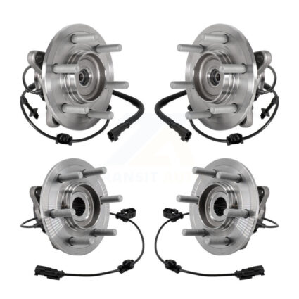 Front Rear Wheel Bearing & Hub Assembly Kit For Ford Expedition Lincoln Navigator 4WD K70-101920