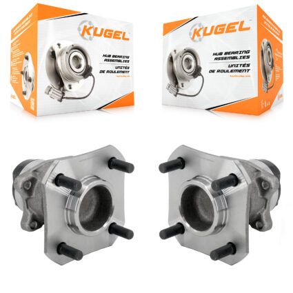 Rear Wheel Bearing And Hub Assembly Pair For 2009-2014 Nissan Cube K70-102106