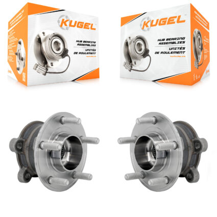 Rear Wheel Bearing And Hub Assembly Pair For Ford Escape Bronco Sport Lincoln Corsair K70-102115