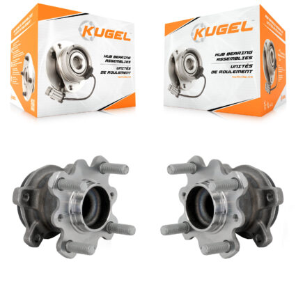 Rear Wheel Bearing And Hub Assembly Pair For Toyota Yaris iA Scion K70-102122