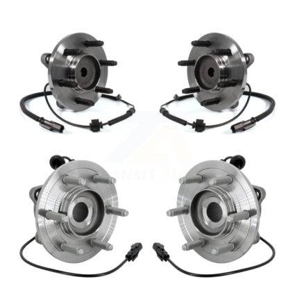 Front Rear Wheel Bearing & Hub Assembly Kit For Ford Expedition Lincoln Navigator RWD K70-102152