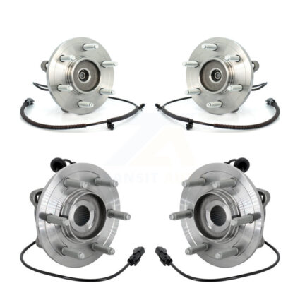 Front Rear Wheel Bearing & Hub Assembly Kit For Ford Expedition Lincoln Navigator 4WD K70-102153