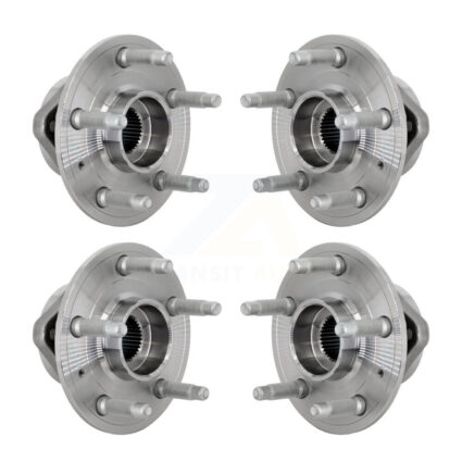 Front Rear Wheel Bearing & Hub Assembly Kit For 2019-2020 Buick Envision AWD K70-102164