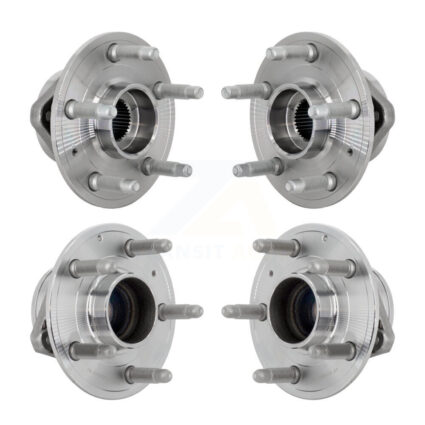 Front Rear Wheel Bearing & Hub Assembly Kit For 2019-2020 Buick Envision FWD K70-102165