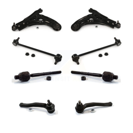 Front Suspension Control Arm Ball Joint Tie Rod End Link Kit (8Pc) For Chevrolet Aveo G3 K72-100582