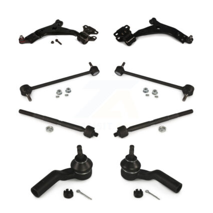 Front Suspension Control Arm Ball Joint Tie Rod End Link Kit (8Pc) For 13-19 Ford Escape K72-100583